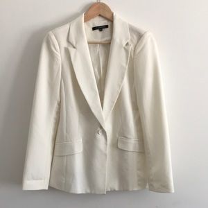 Foreign Exchange White Blazer